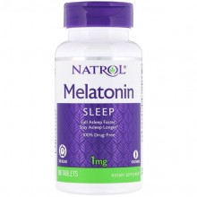 Мелатонин для сна Natrol Melatonin Time Release 1 mg 90 Tabs NTL-00467