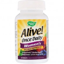 Витаминно-минеральный комплекс Nature's Way Alive! Once Daily Women's 60 Tabs NWY-15686