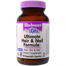 Комплекс для кожи, волос, ногтей Bluebonnet Nutrition Ultimate Hair & Nail Formula 90 Veg Caps Комплекс для кожи, волос, ногтей Bluebonnet Nutrition Ultimate Hair & Nail Formula 90 Veg Caps