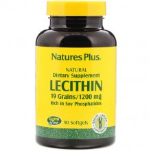 Лецитин Nature's Plus Lecithin 1200 mg 90 Softgels NTP4160 Лецитин Nature's Plus Lecithin 1200 mg 90 Softgels NTP4160