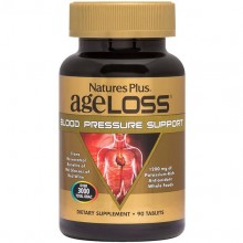 Комплекс для профилактики давления и кровообращения Nature's Plus Age Loss Blood Pressure 90 Tabs NTP8028