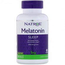 Мелатонин для сна Natrol Melatonin 3 mg 240 Tabs NTL-16068