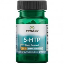 Триптофан Swanson 5-HTP Sleep Support 100 mg 60 Caps SWA-02518