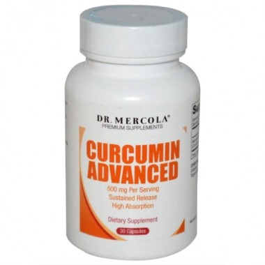 Куркума Dr. Mercola Curcumin Advanced 500 mg 30 Caps MCL-01539