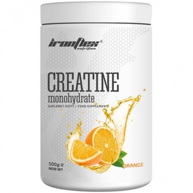 Креатин моногидрат IronFlex Creatine Monohydrate 500 g /200 servings/ Orange