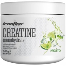 Креатин моногидрат IronFlex Creatine Monohydrate 300 g /120 servings/ Mojito