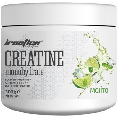 Креатин моногидрат IronFlex Creatine Monohydrate 300 g /120 servings/ Mojito