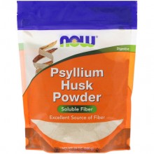 Клетчатка NOW Foods Psyllium Husk Powder, 1.5 lbs 680 g /76 servings/ NOW-05978