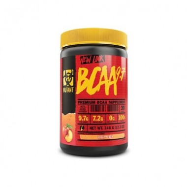 Аминокислота BCAA для спорта Mutant BCAA 9.7 348 g /28 servings/ Fuzzy Peach Аминокислота BCAA для спорта Mutant BCAA 9.7 348 g /28 servings/ Fuzzy Peach