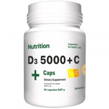 Мультивитамины EntherMeal D3 5000 + С 60 Caps