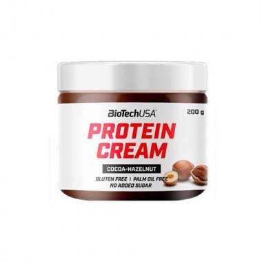 Низкокалорийный продукт BioTechUSA Protein Cream 200 g Cocoa Hazelnut Низкокалорийный продукт BioTechUSA Protein Cream 200 g Cocoa Hazelnut