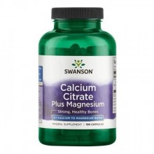 Микроэлемент Кальций Swanson Calcium Citrate Plus Magnesium 150 Caps Микроэлемент Кальций Swanson Calcium Citrate Plus Magnesium 150 Caps