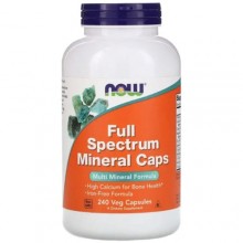 Мультиминеральный комплекс NOW Foods Full Spectrum Mineral 240 Veg Caps