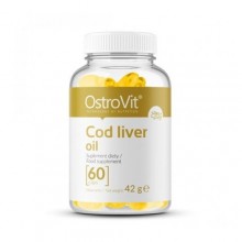 Омега для спорта OstroVit Cod Liver Oil 60 Caps