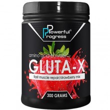 Глютамин для спорта Powerful Progress Gluta Х 300 g /30 servings/ Strawberry Глютамин для спорта Powerful Progress Gluta Х 300 g /30 servings/ Strawberry