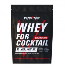 Протеин Vansiton Whey For Coctail 900 g /15 servings/ Strawberry