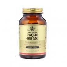 Коэнзим Solgar Megasorb CoQ-10 400 mg 60 Softgels Коэнзим Solgar Megasorb CoQ-10 400 mg 60 Softgels