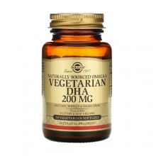 Омега 3 Solgar Natural Omega-3 Vegetarian DHA 200 mg 50 Veg Caps