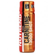 Жиросжигатель для спорта Nutrend Carnitine 3000 Shot 60 ml Pineapple