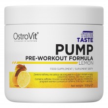 Комплекс до тренировки OstroVit PUMP Pre-Workout 300 g /30 servings/ Lemon Комплекс до тренировки OstroVit PUMP Pre-Workout 300 g /30 servings/ Lemon