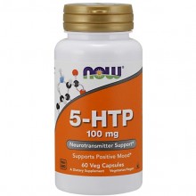 Триптофан NOW Foods 5-HTP 100 mg 60 Veg Caps Триптофан NOW Foods 5-HTP 100 mg 60 Veg Caps