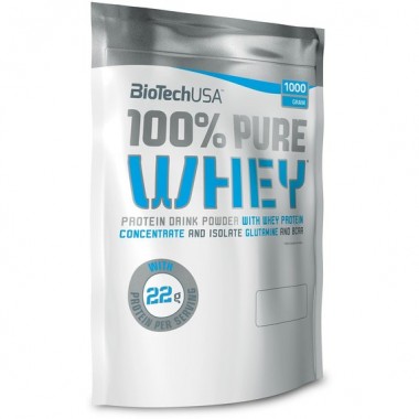 Протеин BioTechUSA 100% Pure Whey 1000 g /35 servings/ Hazelnut