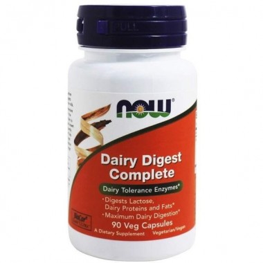Лактаза NOW Foods Dairy Digest 90 Veg Caps Лактаза NOW Foods Dairy Digest 90 Veg Caps