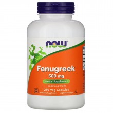 Пажитник NOW Foods Fenugreek 500 mg 250 Veg Caps Пажитник NOW Foods Fenugreek 500 mg 250 Veg Caps