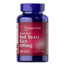 Красный рис Puritan's Pride Red Yeast Rice 600 mg 120 Caps Красный рис Puritan's Pride Red Yeast Rice 600 mg 120 Caps