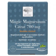Микроэлемент Магний New Nordic Magic Magnesium Citrat 700 mg 60 Tabs Микроэлемент Магний New Nordic Magic Magnesium Citrat 700 mg 60 Tabs