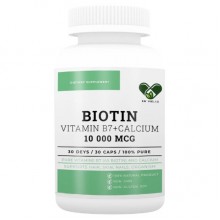 Биотин En`vie Lab Biotin 10000 mcg 30 Caps Биотин En`vie Lab Biotin 10000 mcg 30 Caps