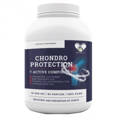 Комплекс для суставов En`vie Lab Chondro Protection 7 Active with Collagen 2 Type 1498,5 g /90 servings/ Berries