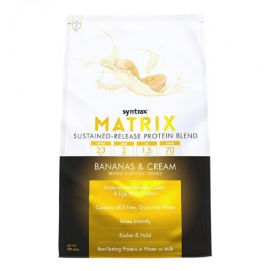 Протеин Syntrax Matrix 2.0 907 g /30 servings/ Bananas Cream