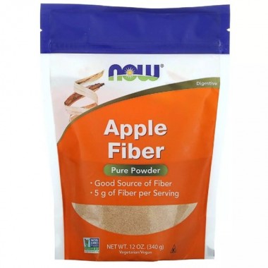 Клетчатка NOW Foods APPLE FIBER POWDER 12 OZ 340 g /34 servings/