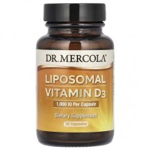 Витамин D Dr. Mercola Liposomal Vitamin D, 1000 IU 30 Caps MCL-01732 Витамин D Dr. Mercola Liposomal Vitamin D, 1000 IU 30 Caps MCL-01732