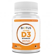 Витамин D Biotus Vitamin D3, 2000 ME 120 Caps BIO-530081 Витамин D Biotus Vitamin D3, 2000 ME 120 Caps BIO-530081