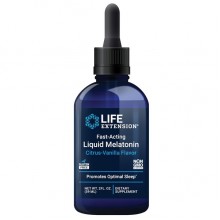 Мелатонин для сна Life Extension Fast-Acting Liquid Melatonin, 2 fl 59 ml LEX22342