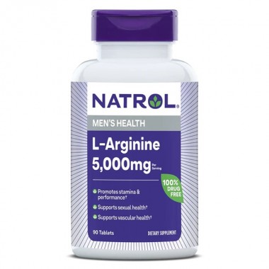 Аргинин Natrol L-Arginine 3000 mg 90 Tabs NTL-05234