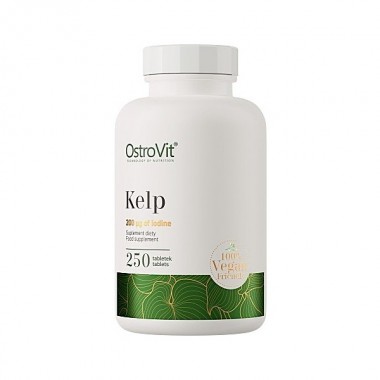 Натуральная добавка для спорта OstroVit Kelp 250 Tabs