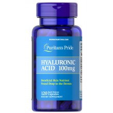 Гиалуроновая кислота Puritan's Pride Hyaluronic Acid 100 mg 120 Caps