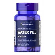 Урологический препарат Puritan's Pride Water pill With Potassium Extra Strength 100 Caplets