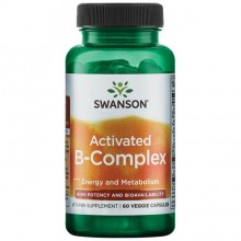 В комплекс Swanson Activated B-Complex High Bioavailability 60 Veg Caps В комплекс Swanson Activated B-Complex High Bioavailability 60 Veg Caps