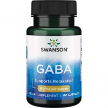Аминокомплекс Swanson GABA 250 mg 60 Caps Аминокомплекс Swanson GABA 250 mg 60 Caps