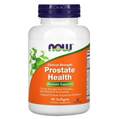 Комплекс для здоровья предстательной железы NOW Foods Prostate health 90 Softgels