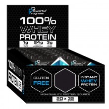 Протеин Powerful Progress 100% Whey Protein MEGA BOX 20 х 32 g Cappuccino