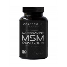 Хондропротектор (для спорта) Powerful Progress Glucosamine-Chondroitin + MSM 90 Tabs