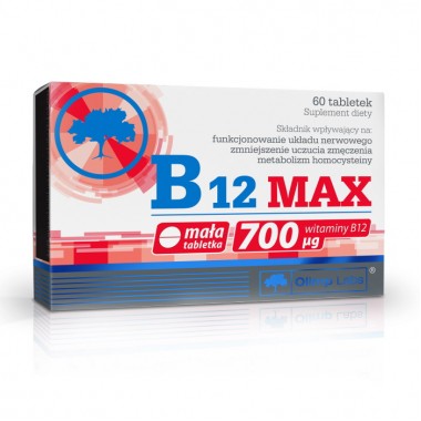 Витамин B для спорта Olimp Nutrition B12 Max 60 Tabs Витамин B для спорта Olimp Nutrition B12 Max 60 Tabs