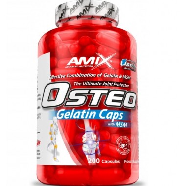 Хондропротектор (для спорта) Amix Nutrition OsteoGelatine + MSM 200 Caps