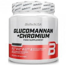 Натуральная добавка для спорта BioTechUSA Glucomannan Chromium 225 g /30 servings/ Натуральная добавка для спорта BioTechUSA Glucomannan Chromium 225 g /30 servings/