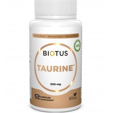 Таурин Biotus Taurine 500 mg 100 Caps BIO-531088